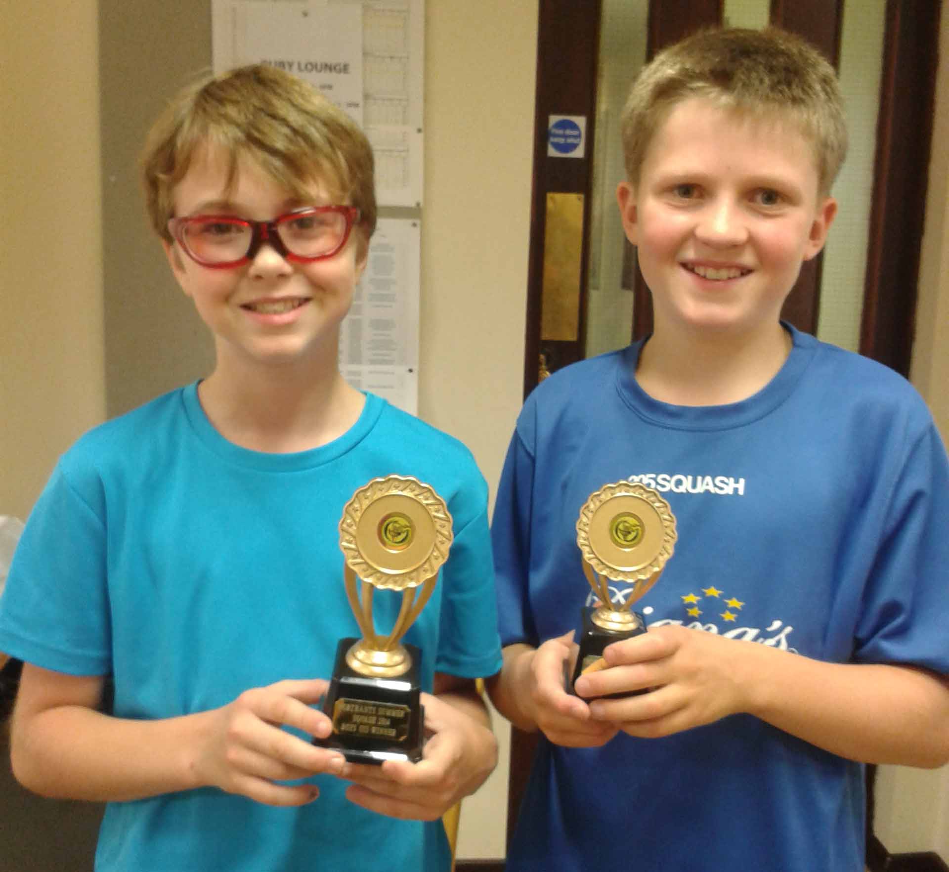 Mikey and Aaron give it some welly in Wellingborough