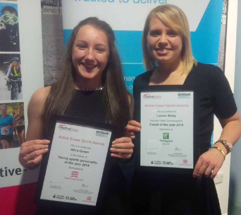 Alice and Lauren steal the show at Sports Awards
