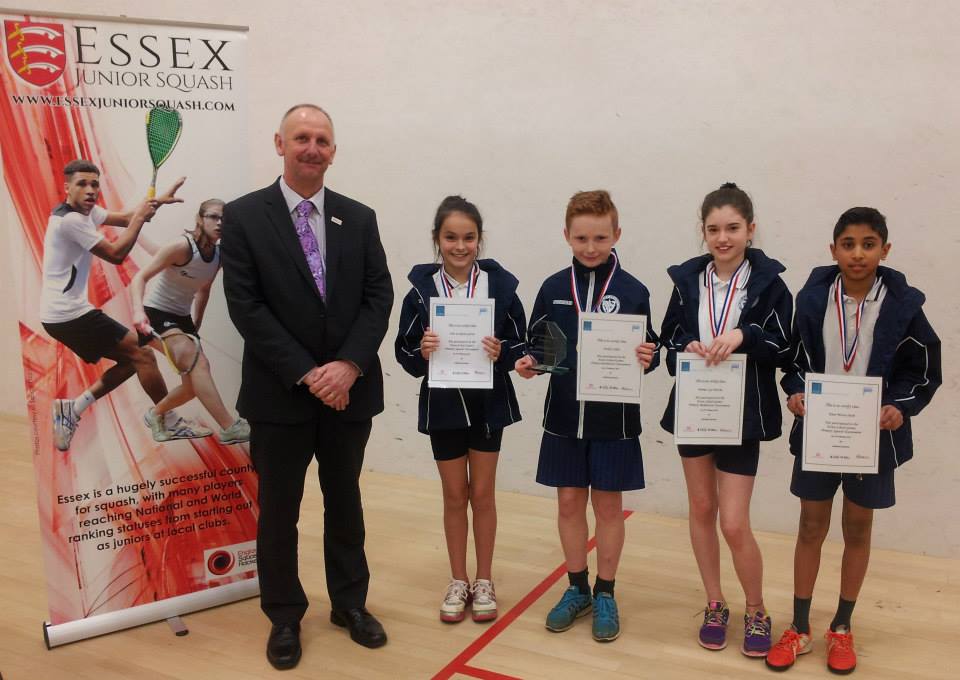 Squash shines again at Active Essex School Games