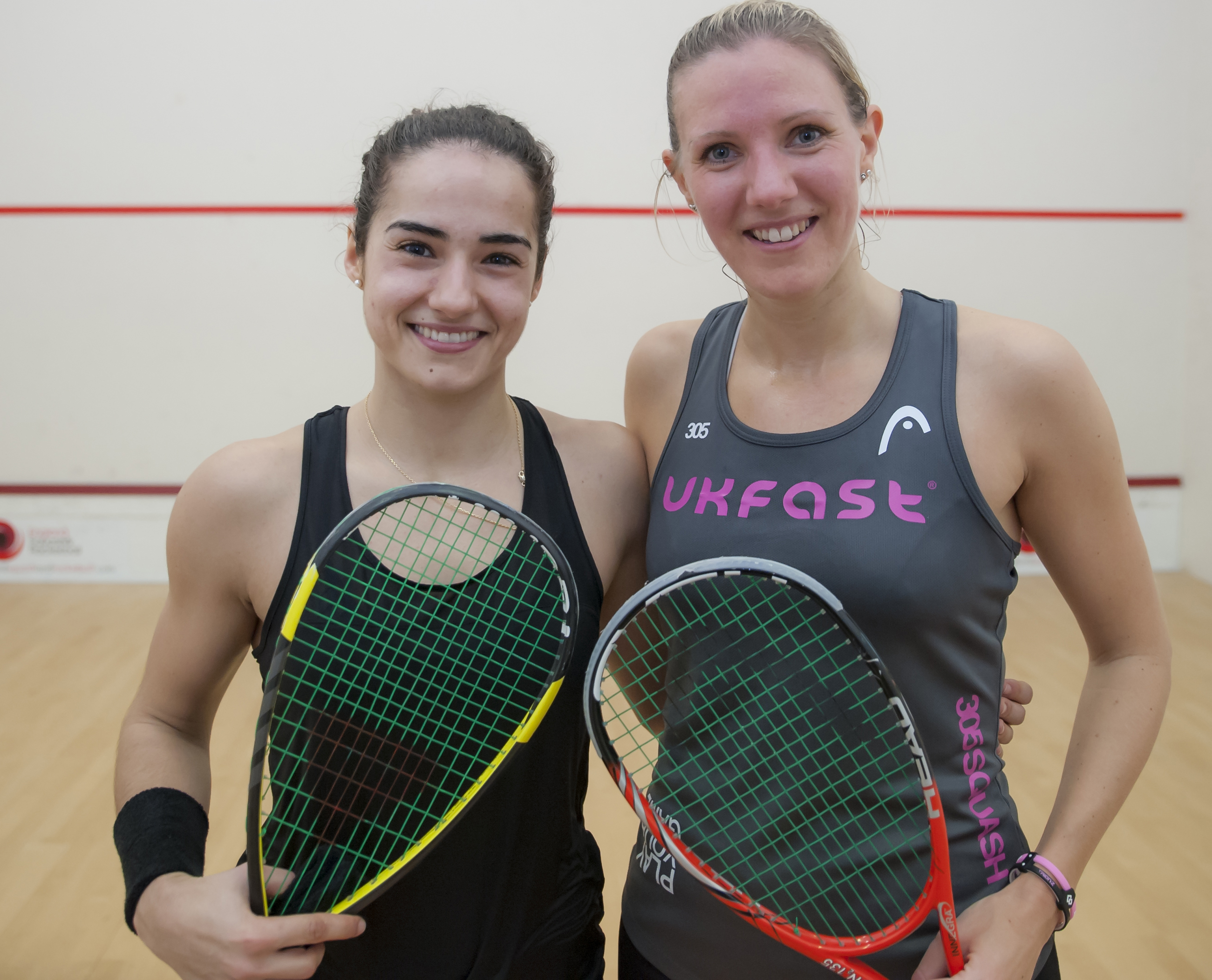 Fun, sweat and cheers as Laura and Nicolette top the bill at Essex Ladies Day
