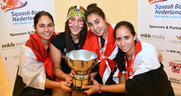 Egypt girls retain World Junior Team title