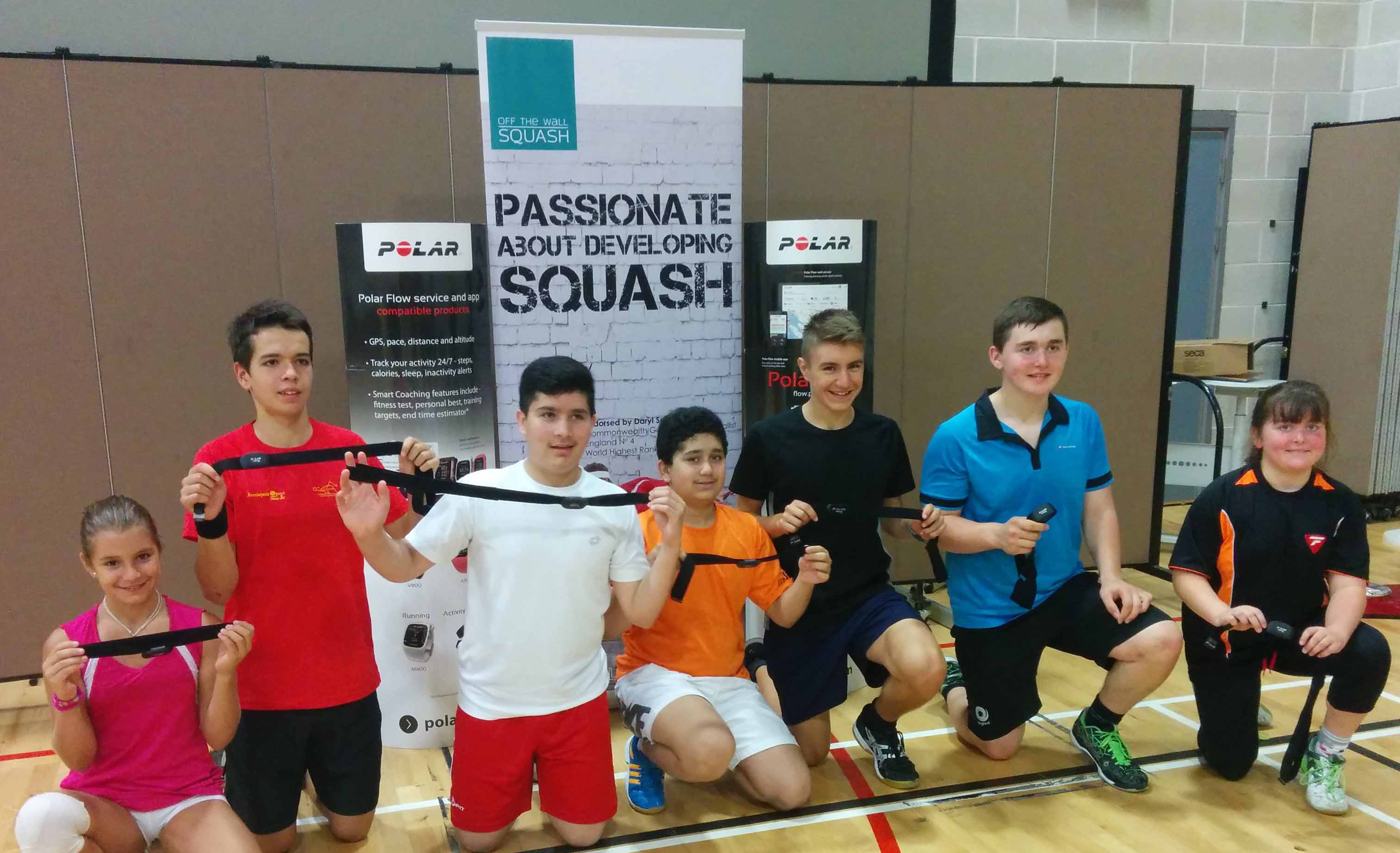 Off The Wall Squash and Polar Announce Partnership