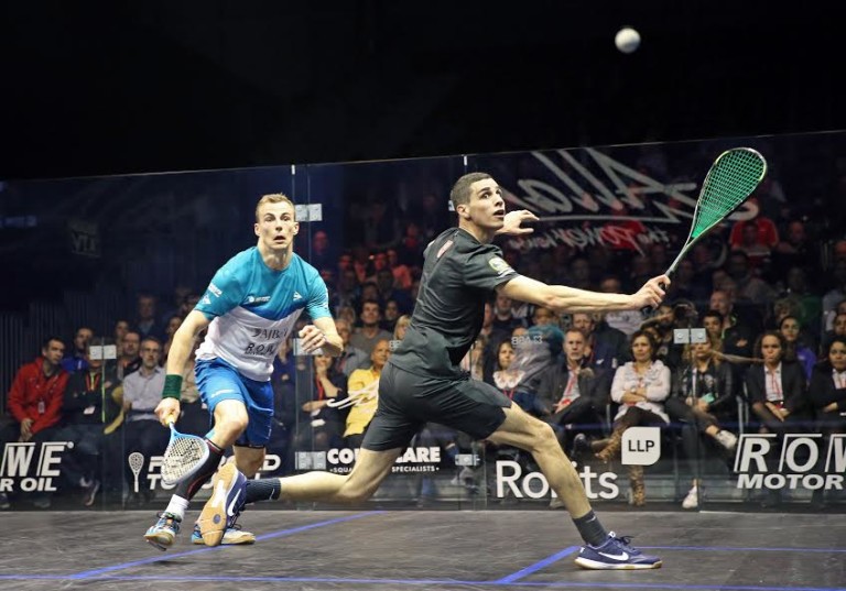 Ramy pulls off great escape but it’s curtains for Nick Matthew