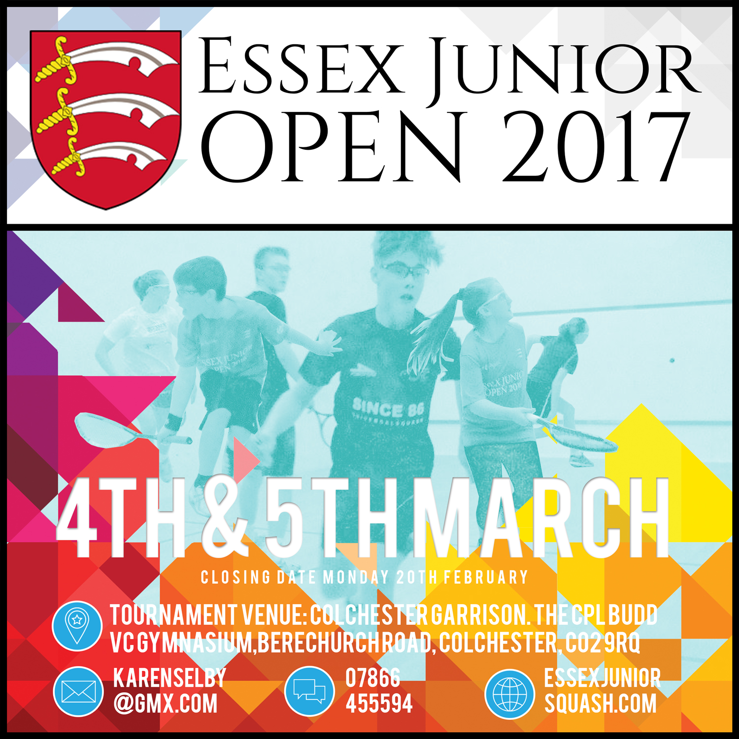 Final weekend to enter Essex Junior Open