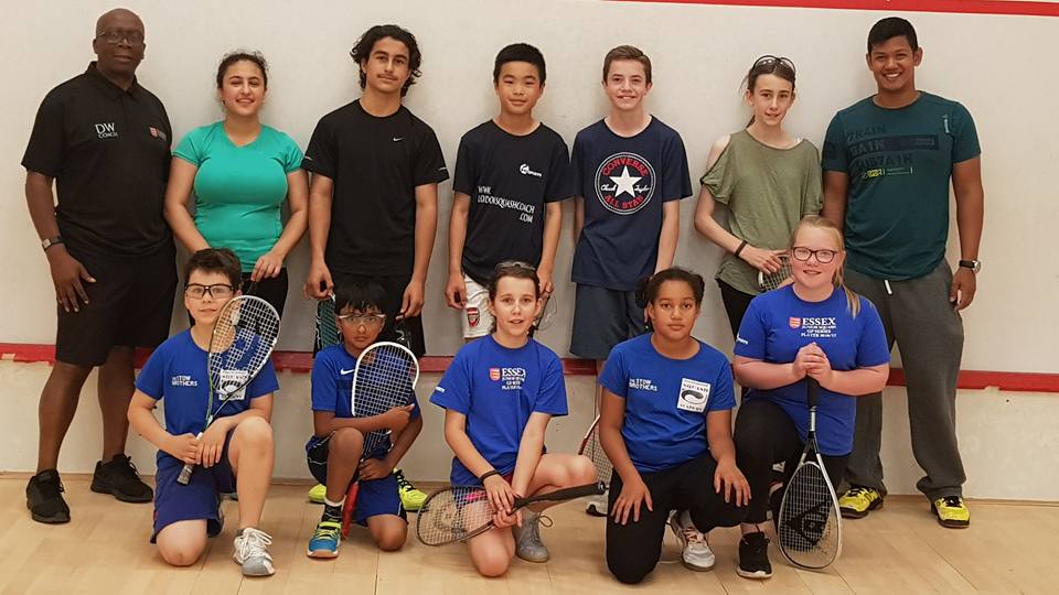 Essex open trials day attracts new batch of young squash talent