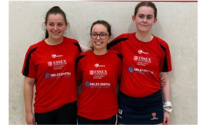 Essex Junior Squash says farewell and thanks to three terrific young ladies