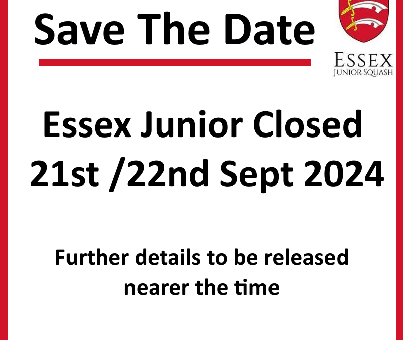 Essex Junior Closed 2024…